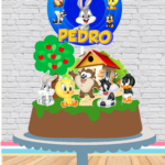 Topo de Bolo - Looney Tunes - Arquivo Digital