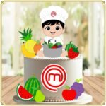 Topo de Bolo - Master Chef - Arquivo Digital