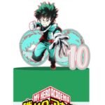 Topo de Bolo - My Hero Academia - Arquivo Digital