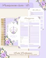 Pack Profissões Floral Lilás - Arquivo Digital - Imagem 54