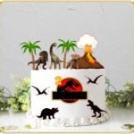 Topo de Bolo - Jurassic Park - Arquivo Digital