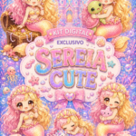 Kit Digital Sereia Cute