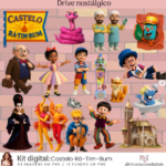 Kit Digital Castelo Rá Tim Bum