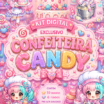 Kit Digital Confeiteira Candy