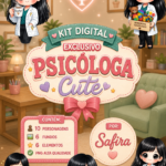 Kit Digital Psicóloga Cute