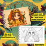 Livro de Colorir - Marília Mendonça - Arquivo Digital