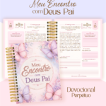 Devocional Perpétuo - Borboletas Lilás e Rosa - Arquivo Digital