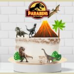 Topo de Bolo - Jurassic Park - Arquivo Digital