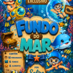 Kit Digital Menino Fundo do Mar