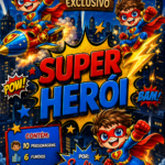 Kit Digital Super Herói