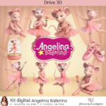 Kit Digital Angelina Ballerina