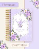 Pack Profissões Floral Lilás - Arquivo Digital - Imagem 32