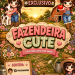 Kit Digital Fazendeira Cute