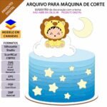 Topo de Bolo - Leão - Leãozinho - Arquivo Digital