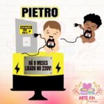 Topo de Bolo - Ligado no 220 - Arquivo Digital