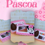 Mini Confeiteiro - Minnie Rosa - Arquivo Digital