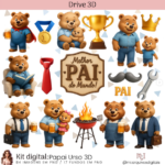 Kit Digital Papai Urso