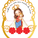 Topo de Bolo - Nossa Senhora do Carmo - Arquivo Digital