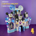 Caixa Castelo Mickey  - Arquivo Digital