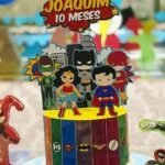 Topo de Bolo - Liga da Justiça - Arquivo Digital