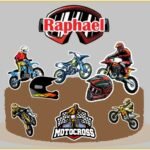 Topo de Bolo - Motocross - Arquivo Digital
