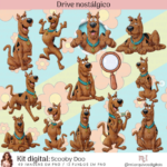 Kit Digital Scooby Doo