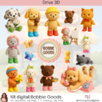 Kit Digital Bobbie Goods