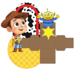 Topo de Bolo - Toy Story - Arquivo Digital