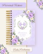Pack Profissões Floral Lilás - Arquivo Digital - Imagem 12