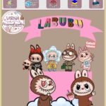 Topo de Bolo - Labubu - Arquivo Digital
