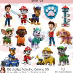Kit Digital Patrulha Canina