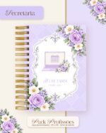 Pack Profissões Floral Lilás - Arquivo Digital - Imagem 7