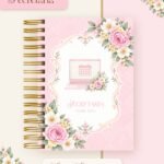 Pack Profissões Floral Rosa - Arquivo Digital
