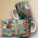 Caneca One Piece - Arquivo Digital