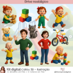 Kit Digital Cailou 3D