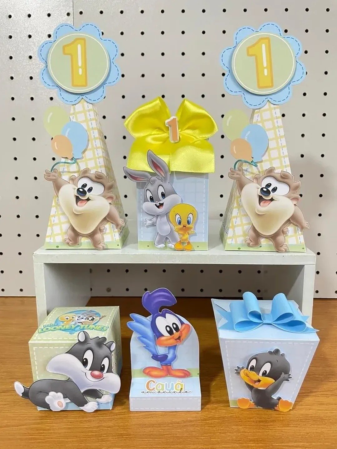 5 - Looney Tunes Kit Festa - Looney Tunes - Arquivo Digital - Imagem 1