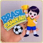 Topo de Bolo - Copa do Mundo - Arquivo Digital
