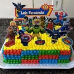Topo de Bolo - Lego - Arquivo Digital