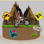 Topo de Bolo - Motocross - Arquivo Digital
