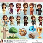 Kit Digital Jesus e os Discípulos