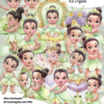 Kit Digital Tiana Baby