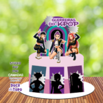 Topo de Bolo - Guerreiras do K-Pop - Arquivo Digital