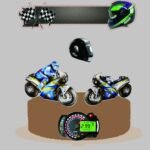 Topo de Bolo - Motociclista - Arquivo Digital