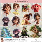 Kit Digital Tarzan Cute