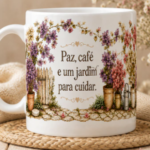 Caneca Flores - Arquivo Digital