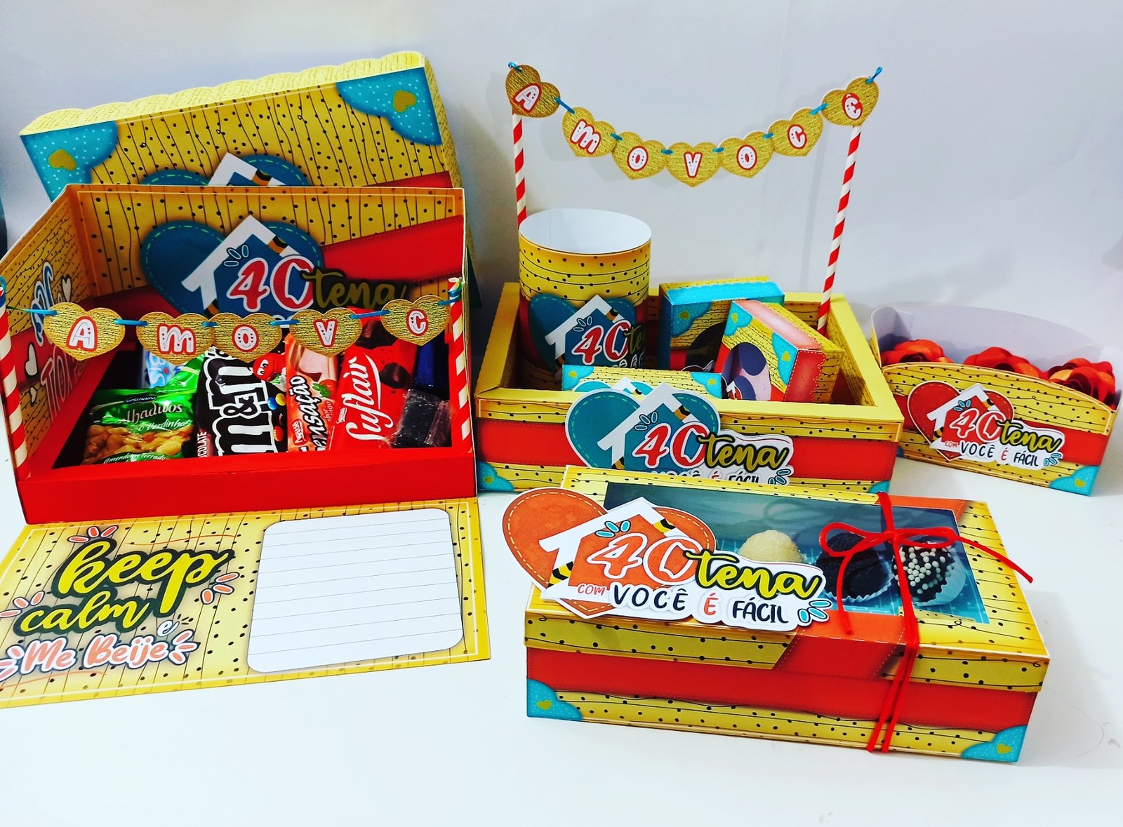 Brinde 40tena - Mimos Atelie Kit Festa - Brinde 40tena - Arquivo Digital - Imagem 1