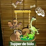 Topo de Bolo - O Bom Dinossauro - Arquivo Digital