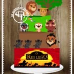 Topo de Bolo - O Rei Leão  - Arquivo Digital