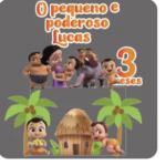 Topo de Bolo - O Pequeno e Poderoso Bheem - Arquivo Digital