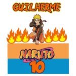 Topo de Bolo - Naruto - Arquivo Digital